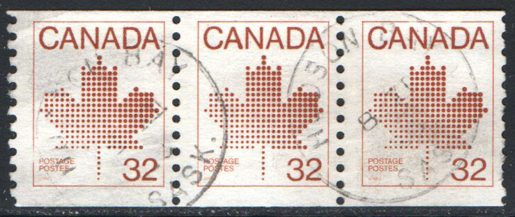 Canada Scott 951 Used Trio - Click Image to Close